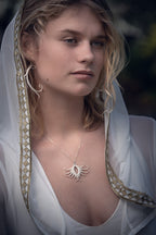 Antler Earrings (White) - Zoa Chimerum
