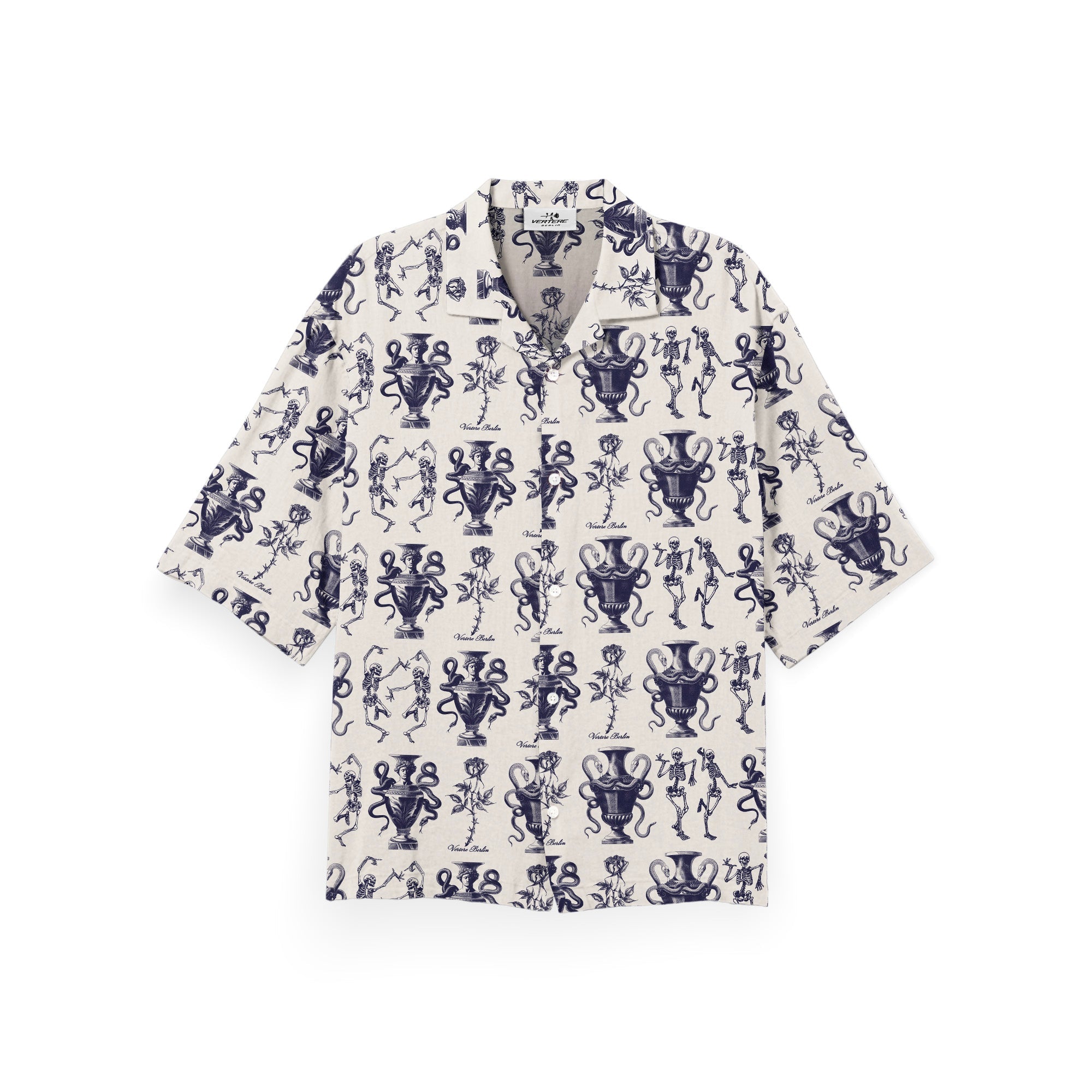 POISON VISCOSE SHIRT - BONE