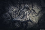 LED Tribal Shaman Cape (Black/Champagne)