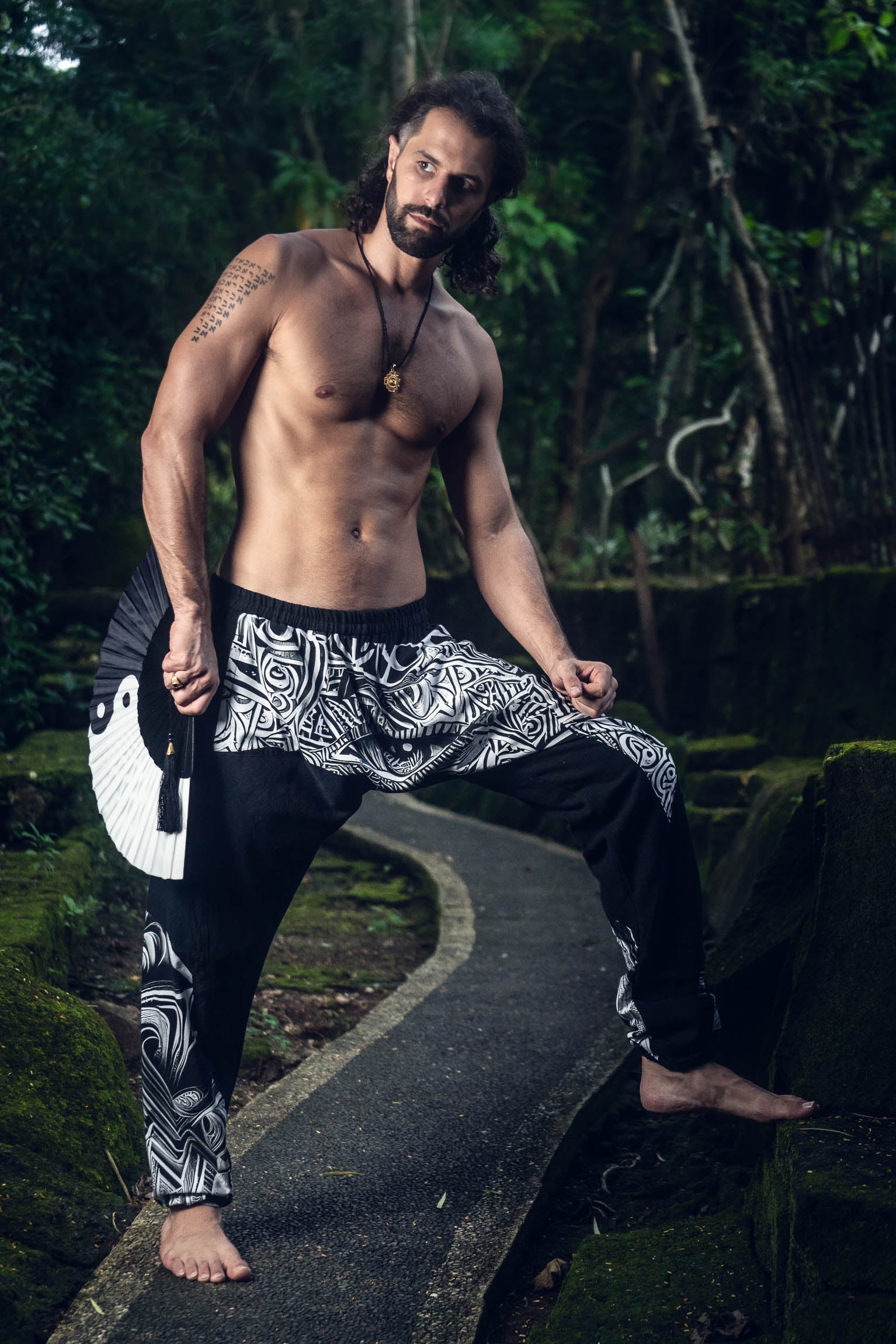 Street Scribe Harem Pants
