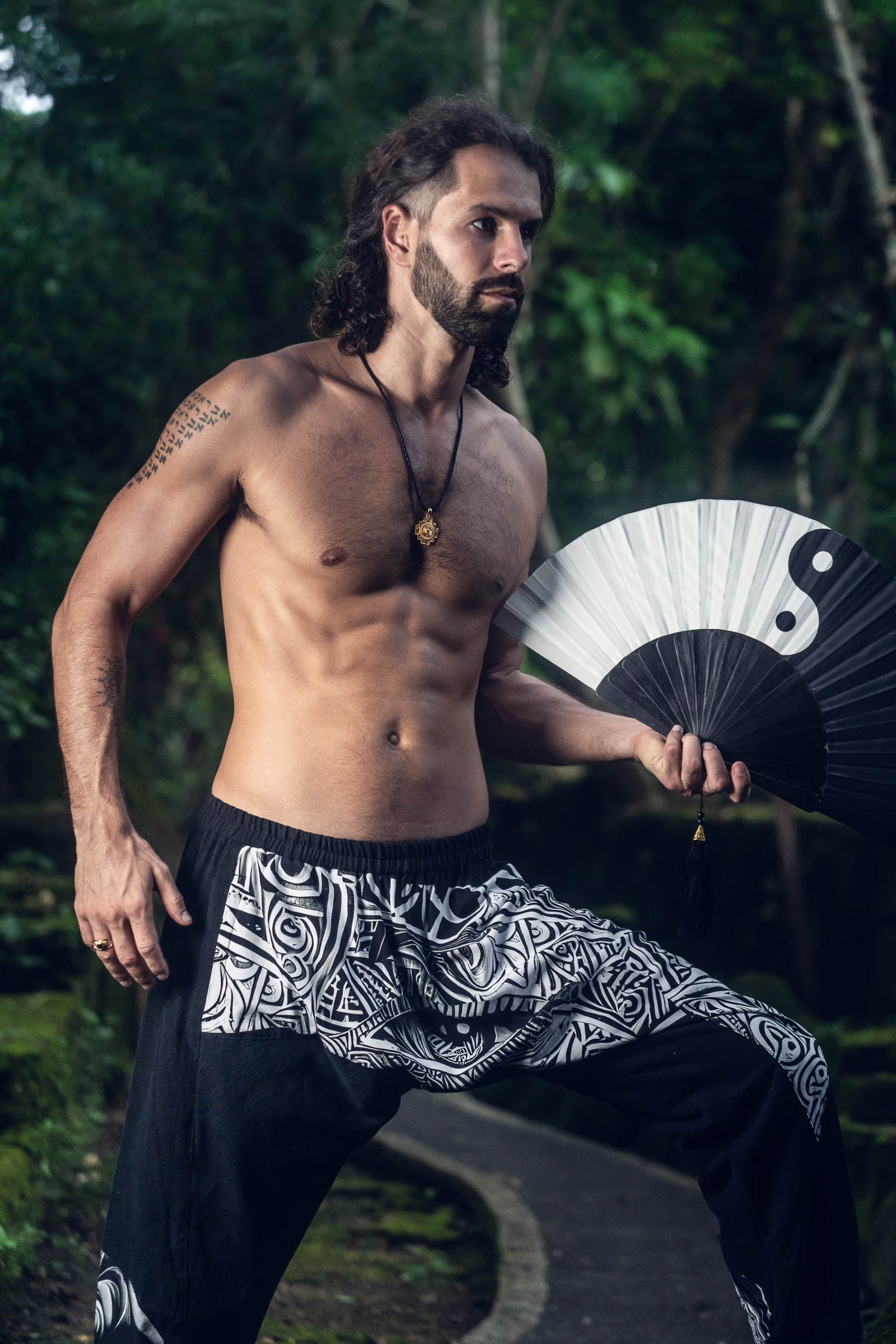 Street Scribe Harem Pants
