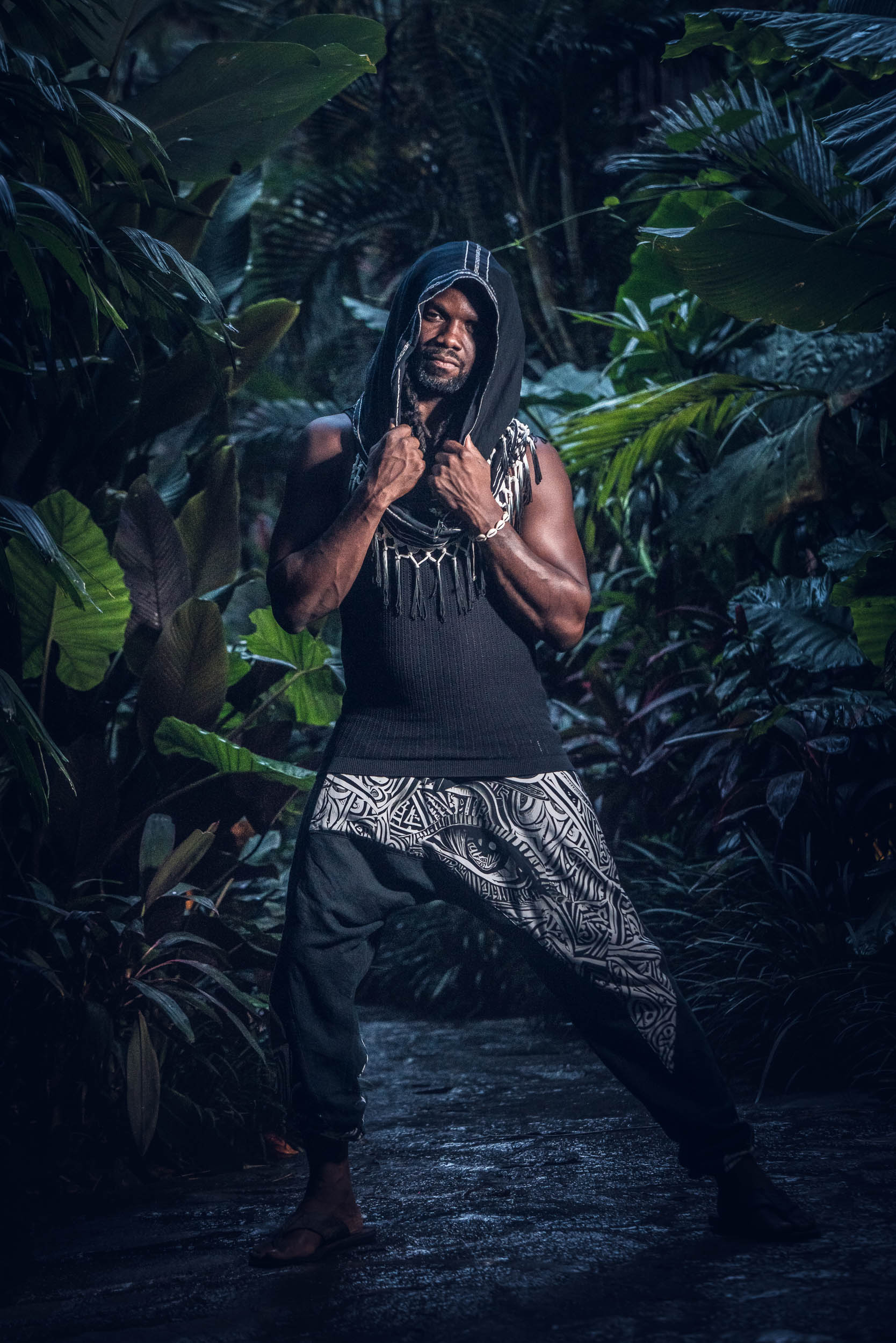 Street Scribe Harem Pants