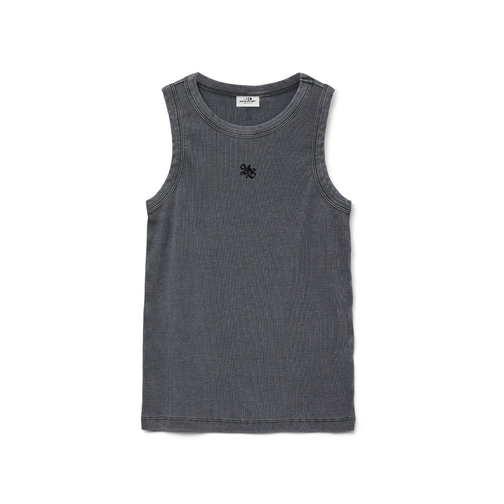 ORNAMENT TANKTOP - WASHED BLACK