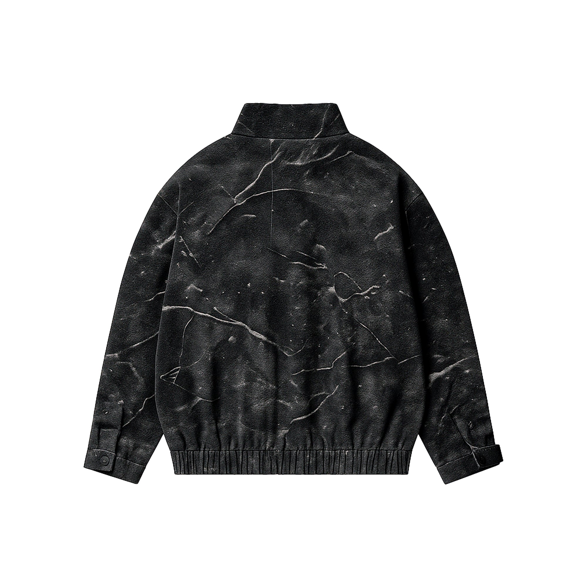 TETRA AOP JACKET - BLACK