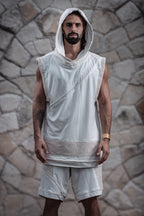 Tetra Shorts  (Cream)