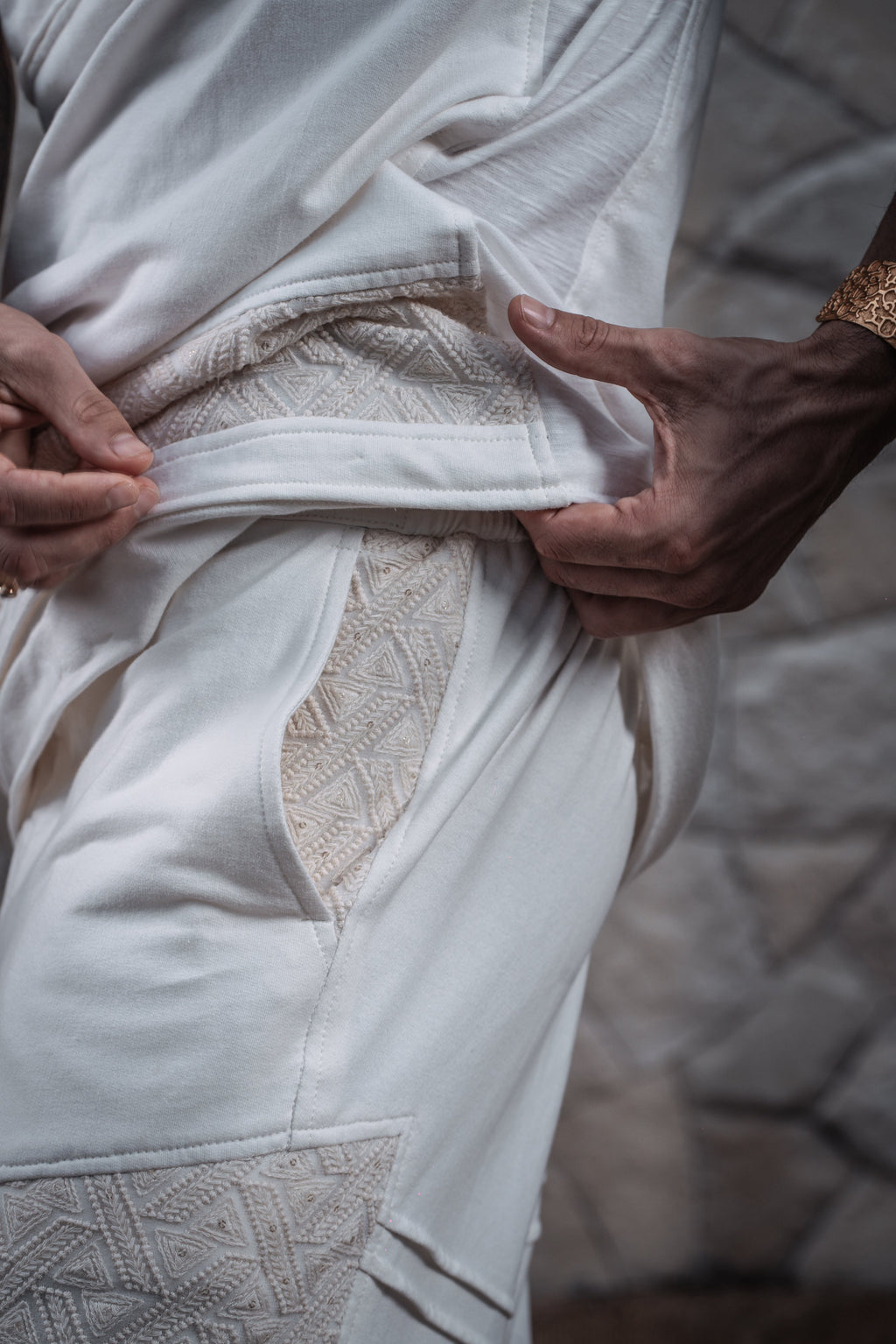 Tetra Shorts  (Cream)