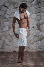 Tetra Shorts  (Cream)