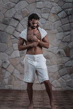 Tetra Shorts  (Cream)