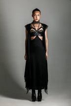 Tamoe Silk Skirt & Teuta French Lace Silk Robe Bundle