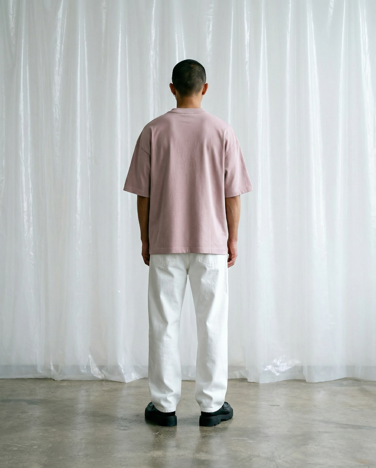 THE RAVE ISSUE T-SHIRT - DUSTY ROSE