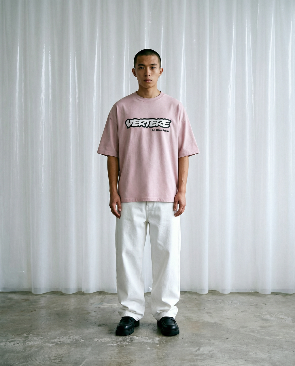 THE RAVE ISSUE T-SHIRT - DUSTY ROSE