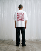 TROUBLES T-SHIRT - WHITE