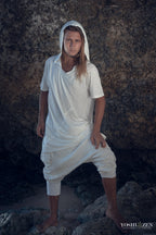 Hooded Jedi T-Shirt (White)