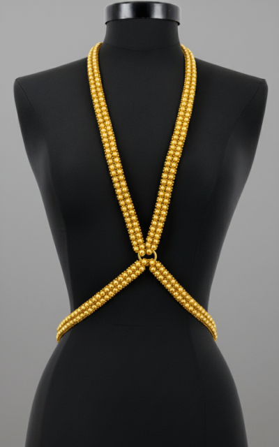 X Beaded Harness & Necklace - 5 Looks in 1