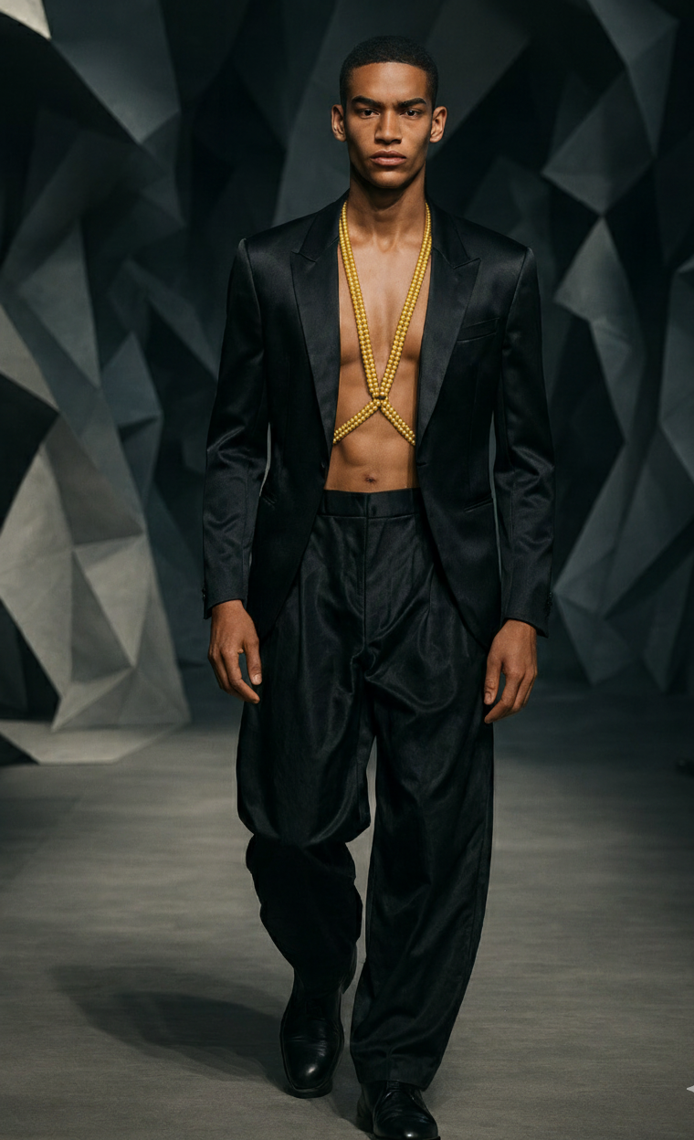 X Beaded Harness & Necklace - 5 Looks in 1