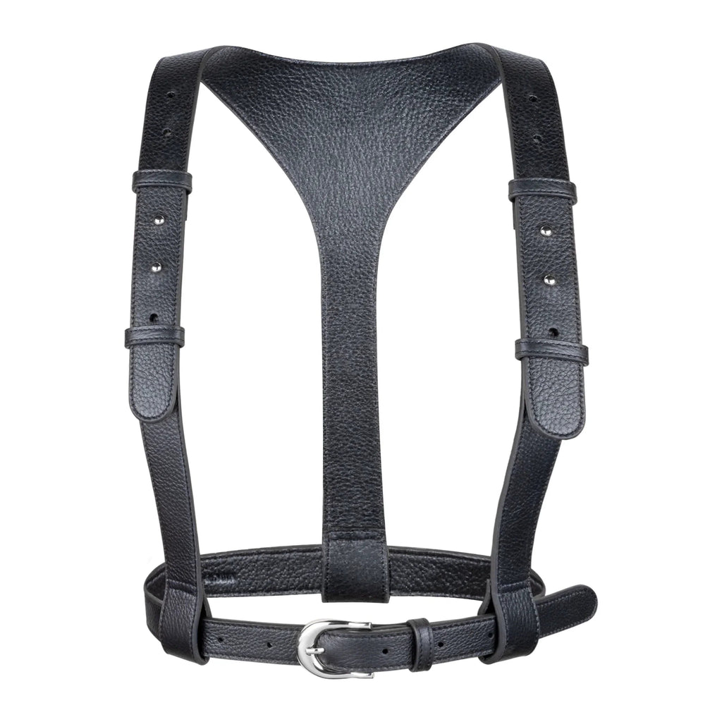 Zheng Modular Leather Harness with Phone Bag