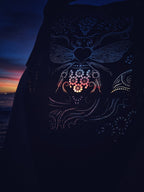 Bee Cosmic Laser Cut Vest (Beige)
