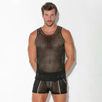 Code 22 - Crochet shorts - Black