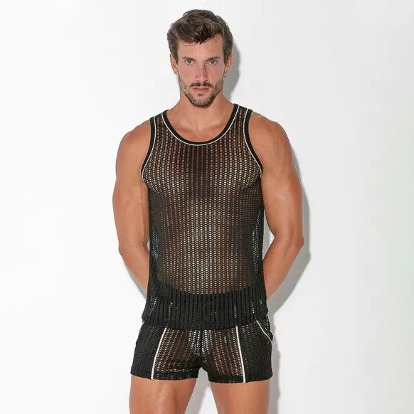 Code 22 - Crochet shorts - Black