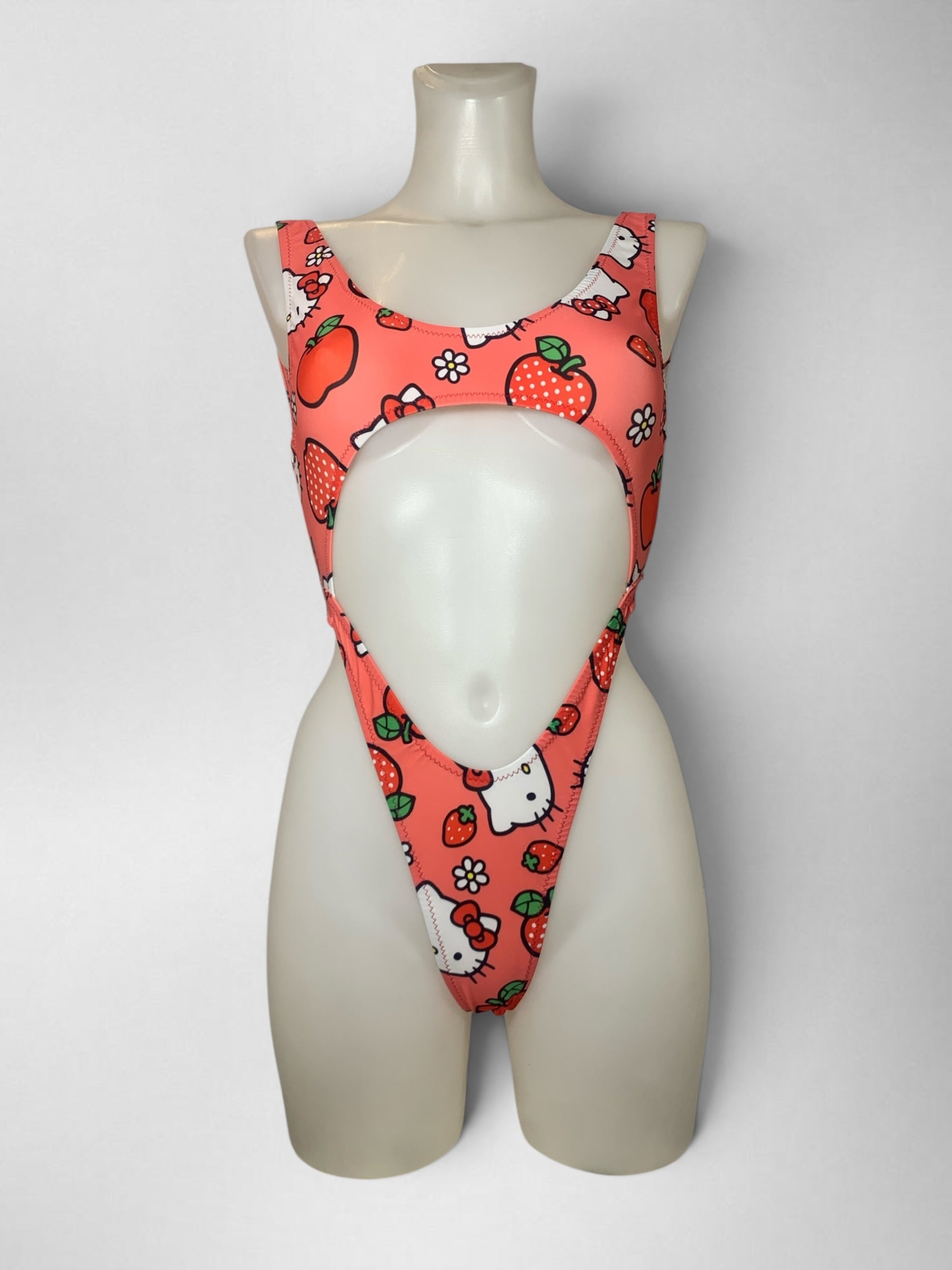 Kalu Ibiza - Hello Kitty trikini - Red