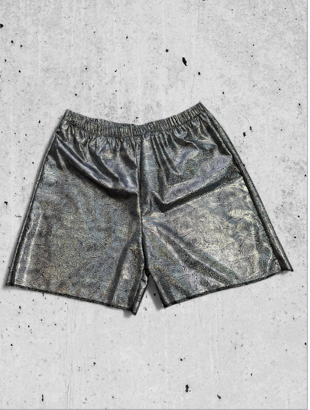 Ivy Berlin - Holo shorts - Silver
