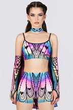 Devil Walking - Lovewing set - Pastel rainbow