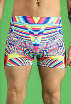 Devil Walking - Rainbow Dimension Crop Top – Rainbow
