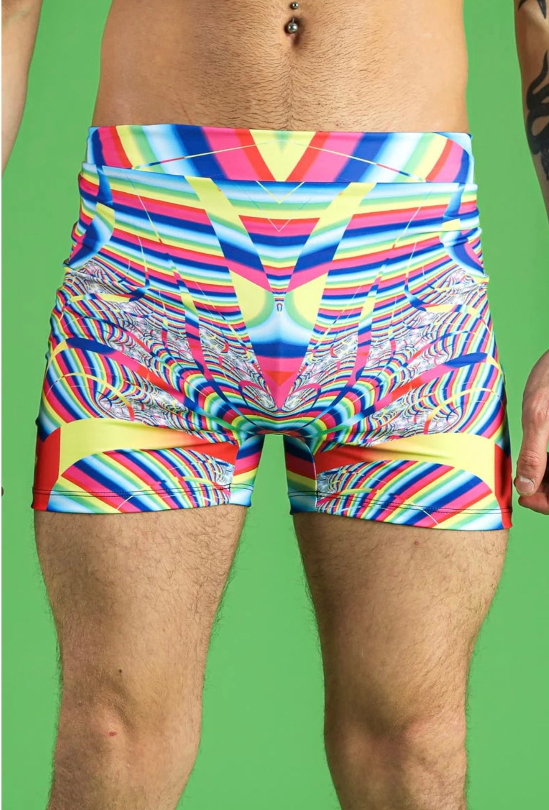 Devil Walking - Rainbow Dimension Crop Top – Rainbow